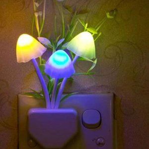 1pc Mushroom & Floral Design Night